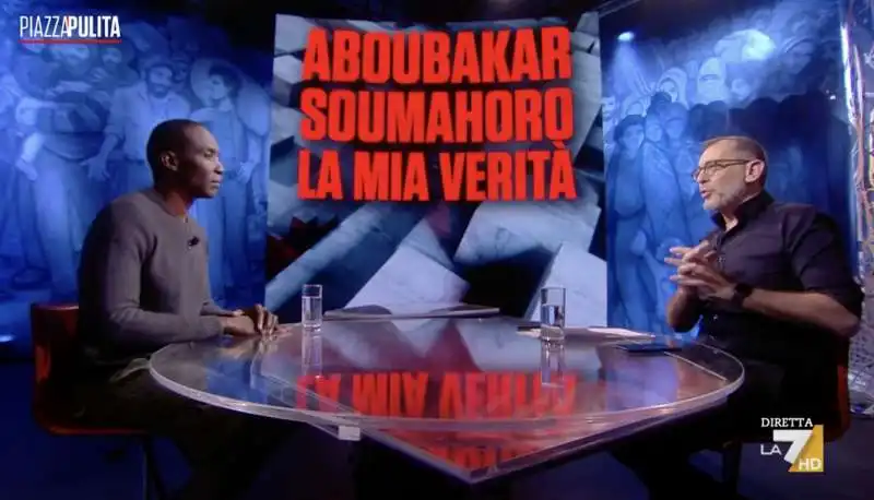 aboubakar soumahoro a piazzapulita    7