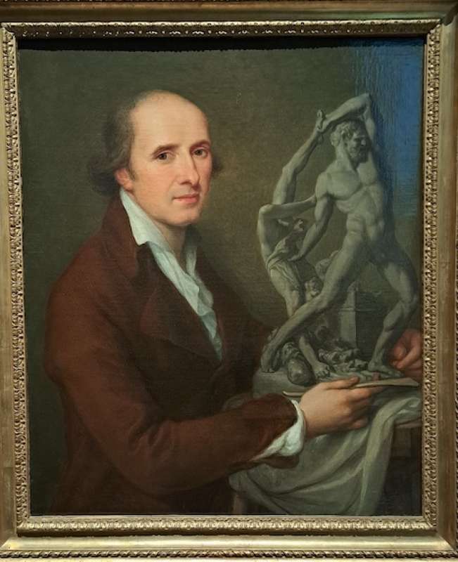 angelica kauffmann ritratto di canova