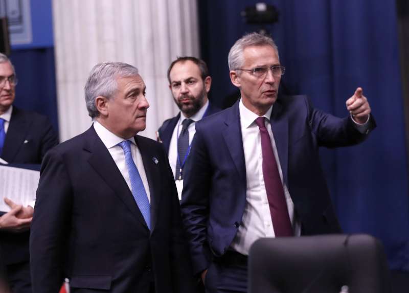 antonio tajani jens stoltenberg