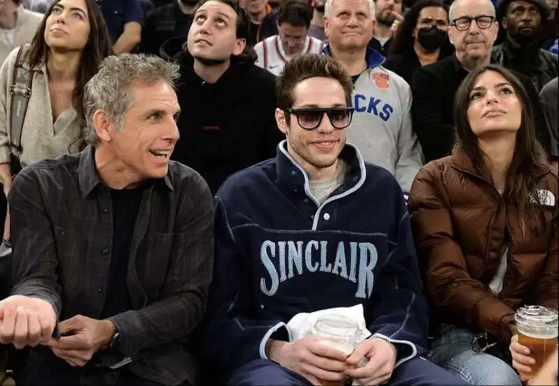 ben stiller e pete davidson e emily ratajkowski 1