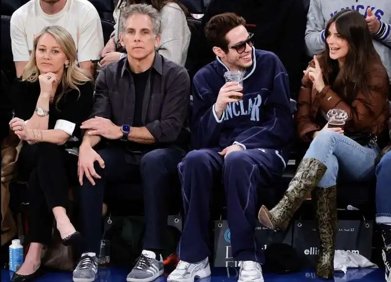 ben stiller pete davidson e emily ratajkowski