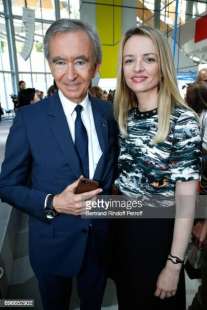 Bernard Arnault e la figlia Delphine