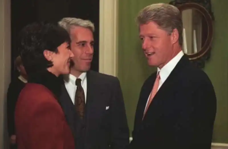 bill clinton jeffrey epstein ghislaine maxwell 1