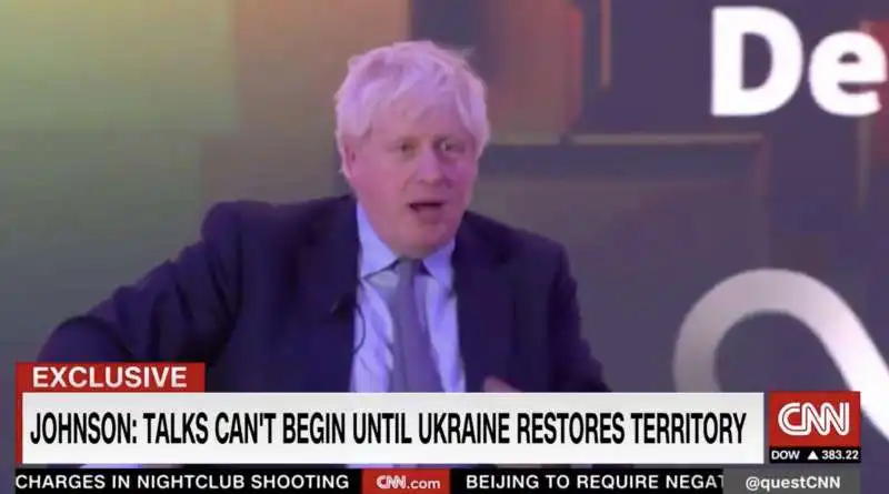 boris johnson intervistato da cnn portogallo   2