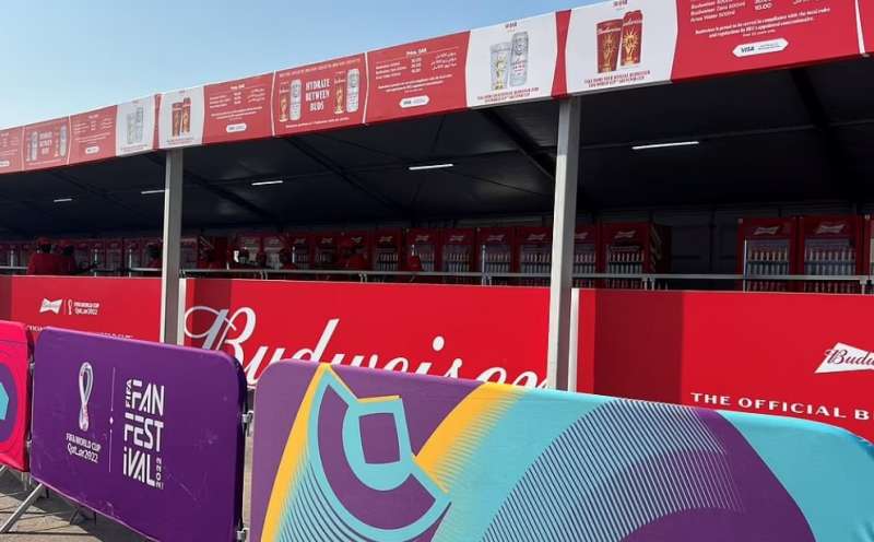 budweiser sponsor mondiali qatar