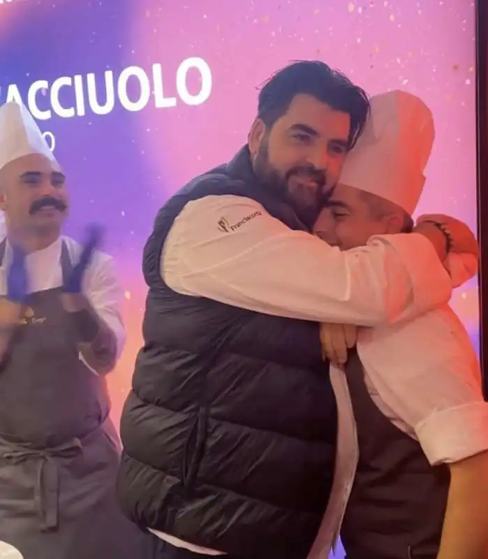 cannavacciuolo festeggia la terza stella michelin 3