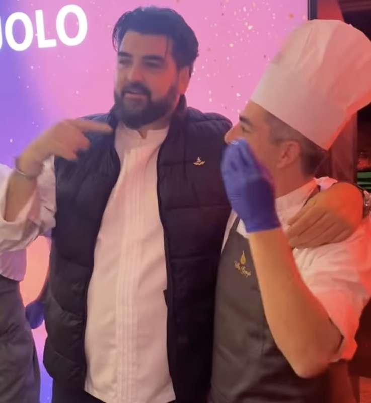 cannavacciuolo festeggia la terza stella michelin 7