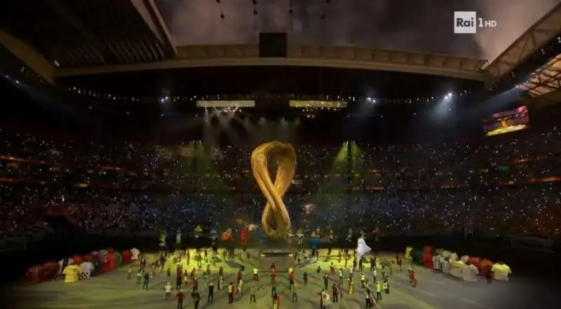 cerimonia di apertura mondiali qatar 2022 10