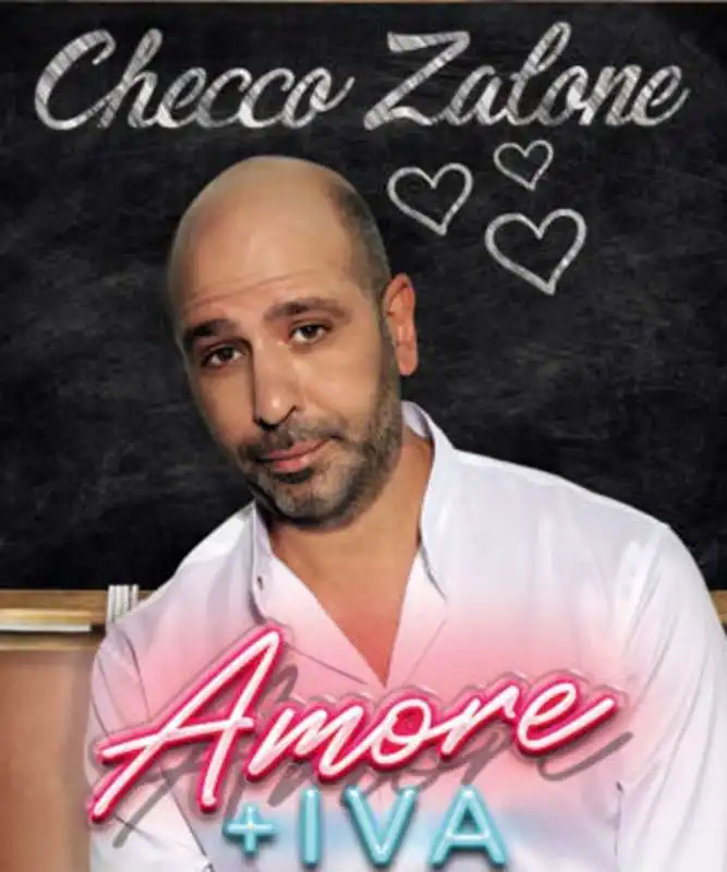 checco zalone spettacolo amore + iva 1