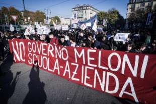 CORTEO DEGLI STUDENTI CONTRO IL GOVERNO MELONI