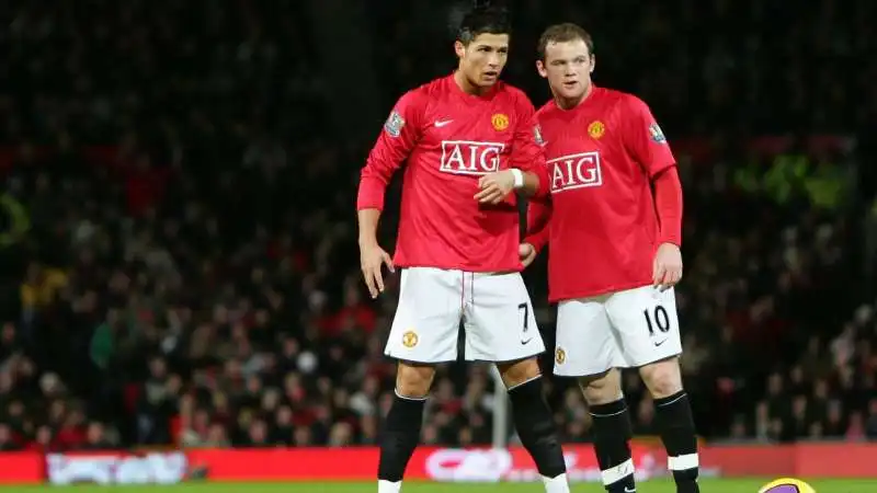 cristiano ronaldo wayne rooney 2