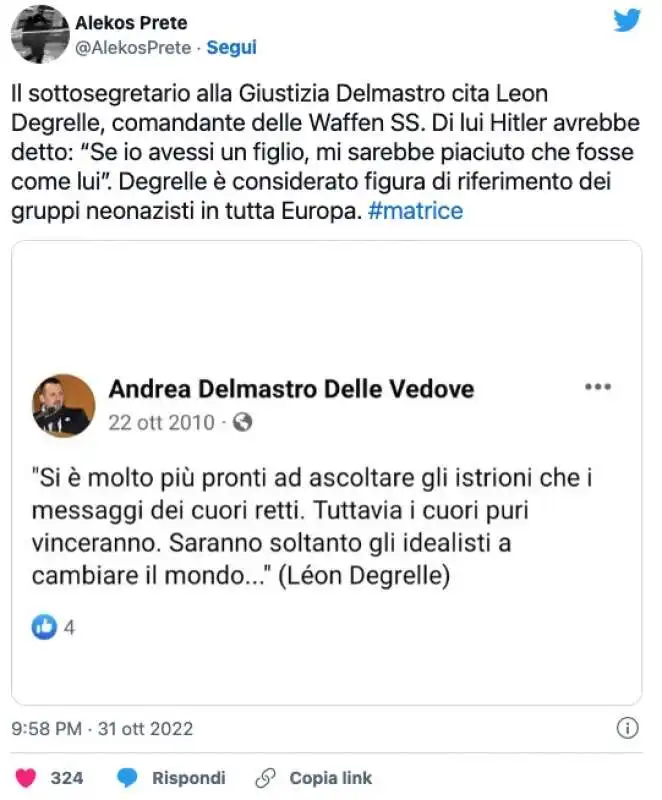 DELMASTRO CITA LEON DEGRELLE