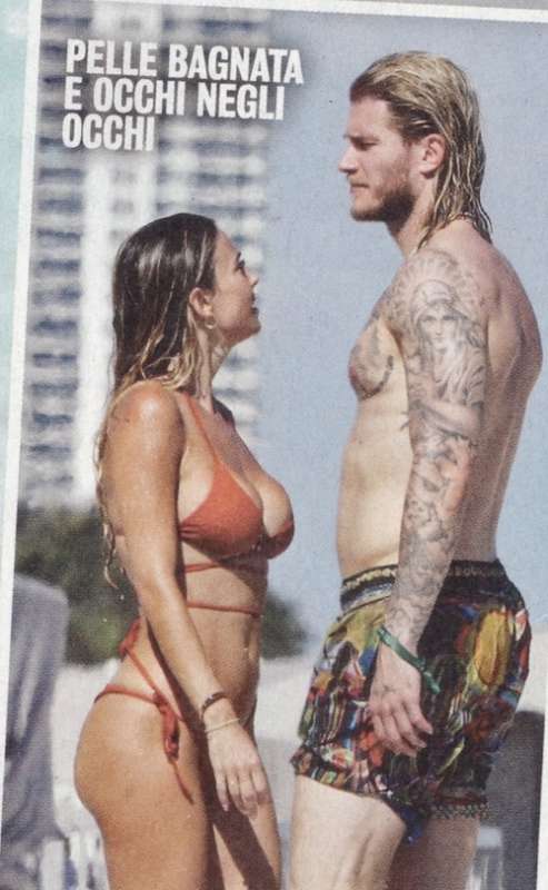 diletta leotta e loris karius a miami diva e donna.