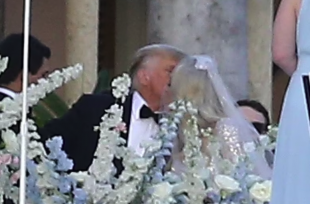 donald trump al matrimonio della figlia tiffany 2