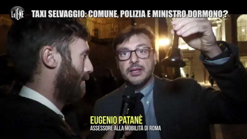 eugenip patane servizio iene sui tassisti a roma