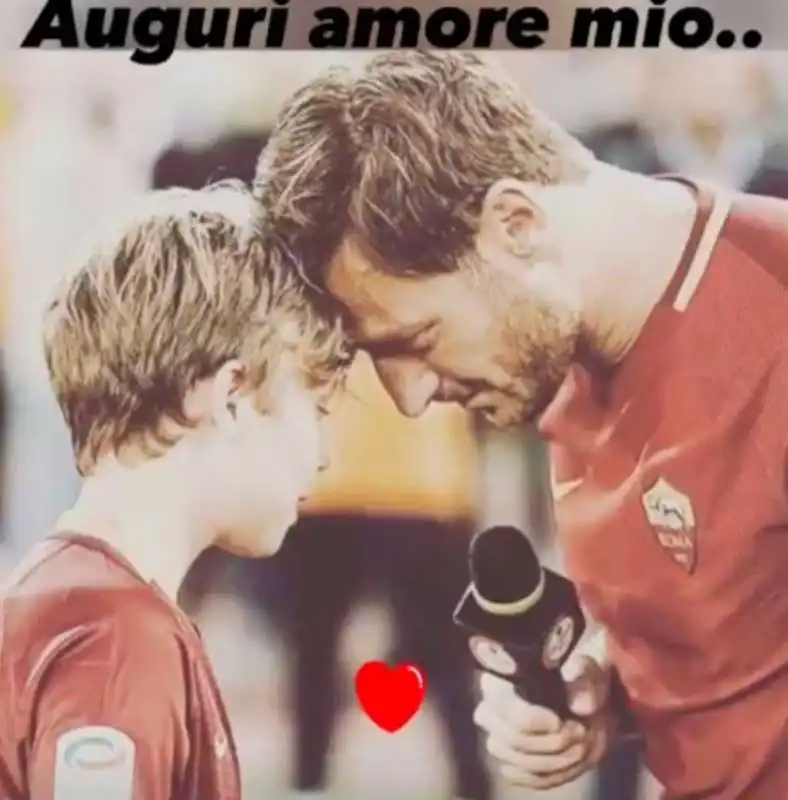 francesco e cristian totti