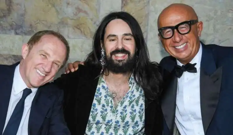 francois henri pinault marco bizzarri alessandro michele