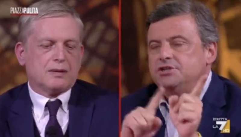 gianni cuperlo e carlo calenda a piazzapulita 4