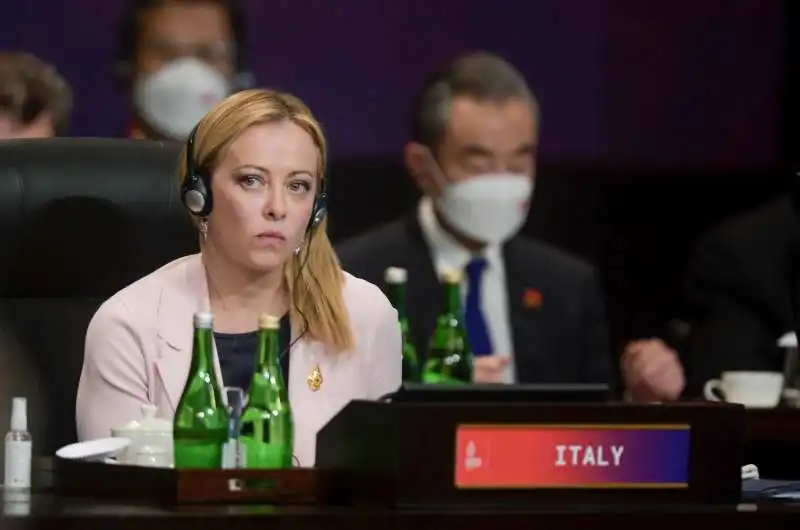 giorgia meloni al g20 di bali   1