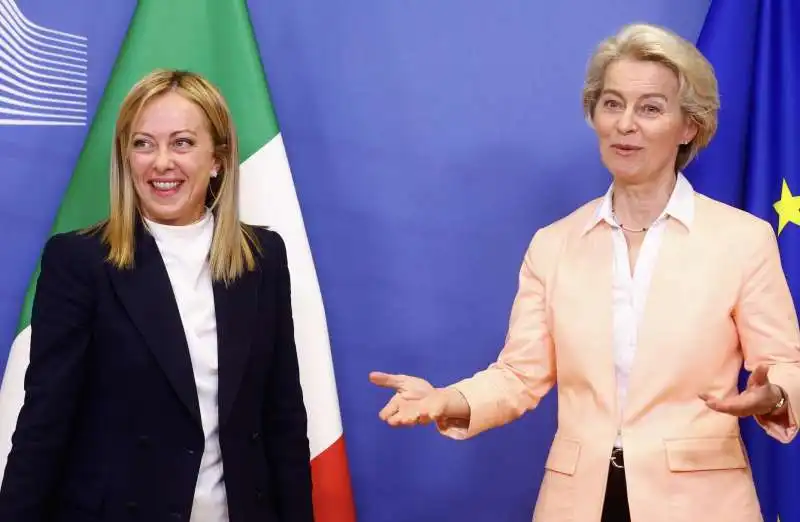 giorgia meloni ursula von der leyen   2