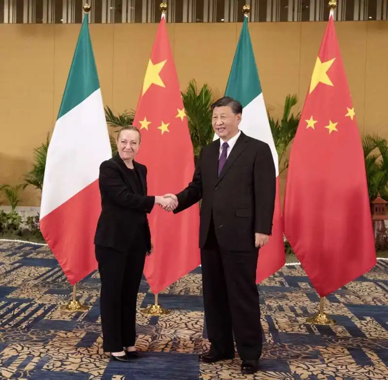 giorgia meloni xi jinping  