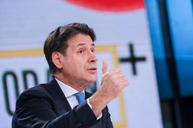 giuseppe conte a mezzora in piu 1