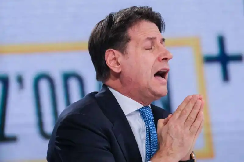 giuseppe conte a mezzora in piu   3