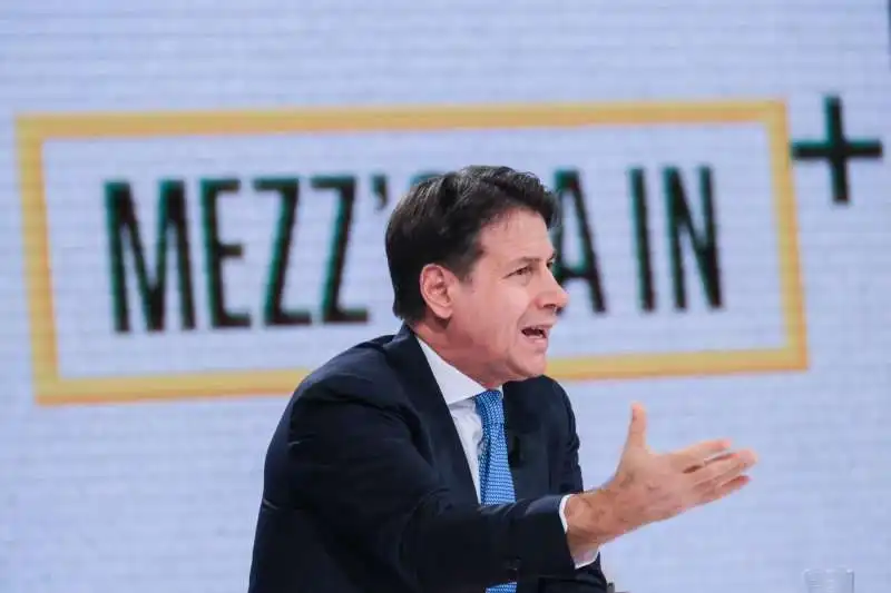 giuseppe conte a mezzora in piu   4