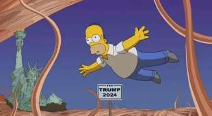 i simpson prevedono la ricandidatura di trump nel 2024 1