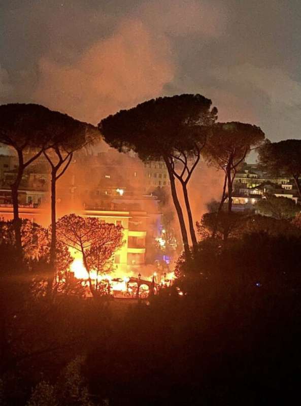 incendio villa massimo 3