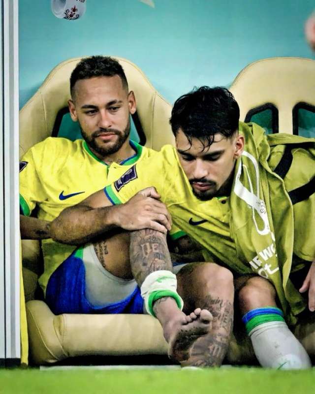 infortunio neymar