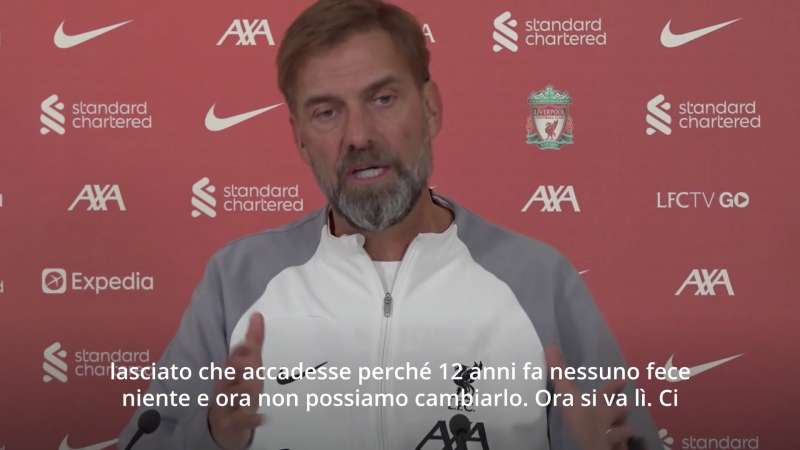 jurgen klopp contro i mondiali in qatar 1