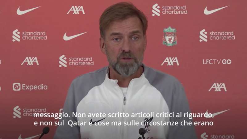 jurgen klopp contro i mondiali in qatar 3