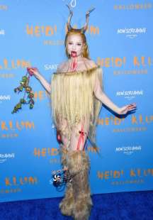 kim petras heidi klum halloween party 2022