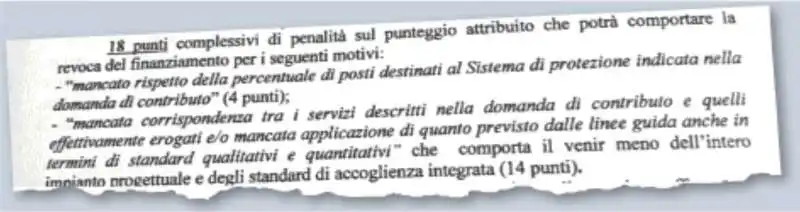 L ALERT DEL VIMINALE SUL COMUNE DI ROCCAGORGA 