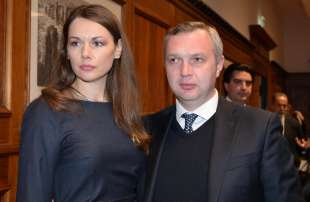 l ambasciatore ucraino yaroslav melnyk e la moglie kateryna foto di bacco