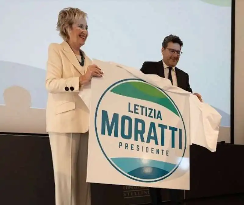 LA PRESENTAZIONE DELLA CANDIDATURA DI LETIZIA MORATTI