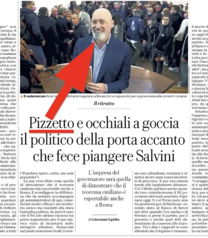 la repubblica, la barba diventa pizzetto 