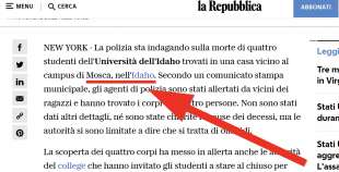 la repubblica, mosca ha traslocato negli usa