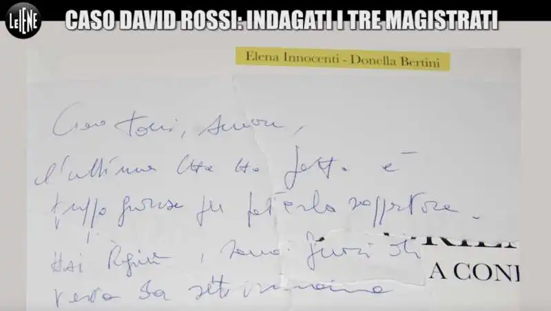 le iene   caso david rossi, indagati i tre magistrati   6