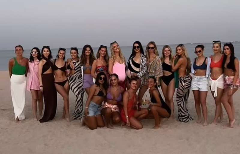 le wags gallesi in qatar 1