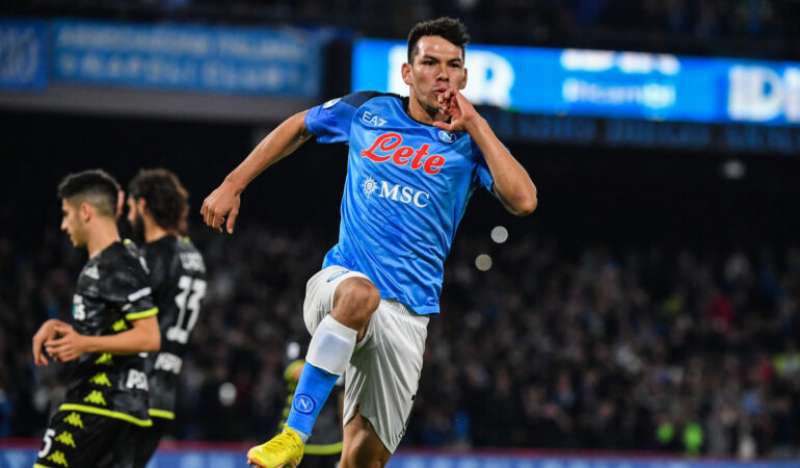 lozano gol napoli empoli