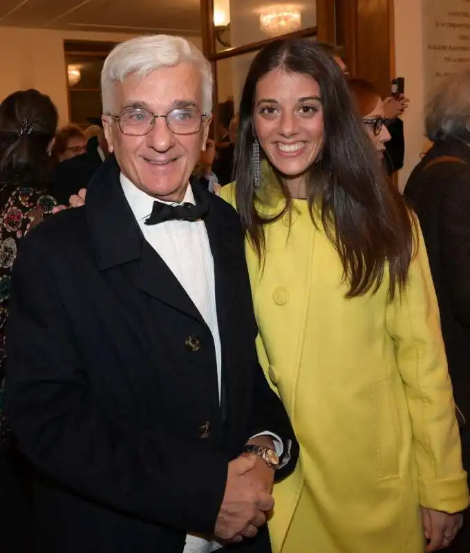 luigi chiariello con la figlia annamaria  foto di bacco