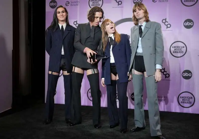 maneskin american music awards 2