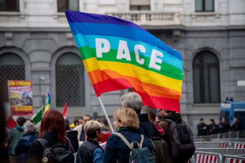 manifestazione per la pace roma 3