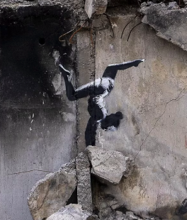 murales di banksy in ucraina 2