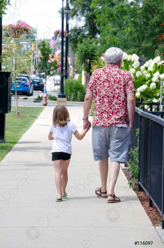 nonno con nipote