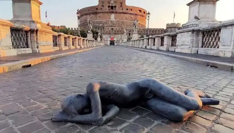 opera di jago su ponte sant angelo 2