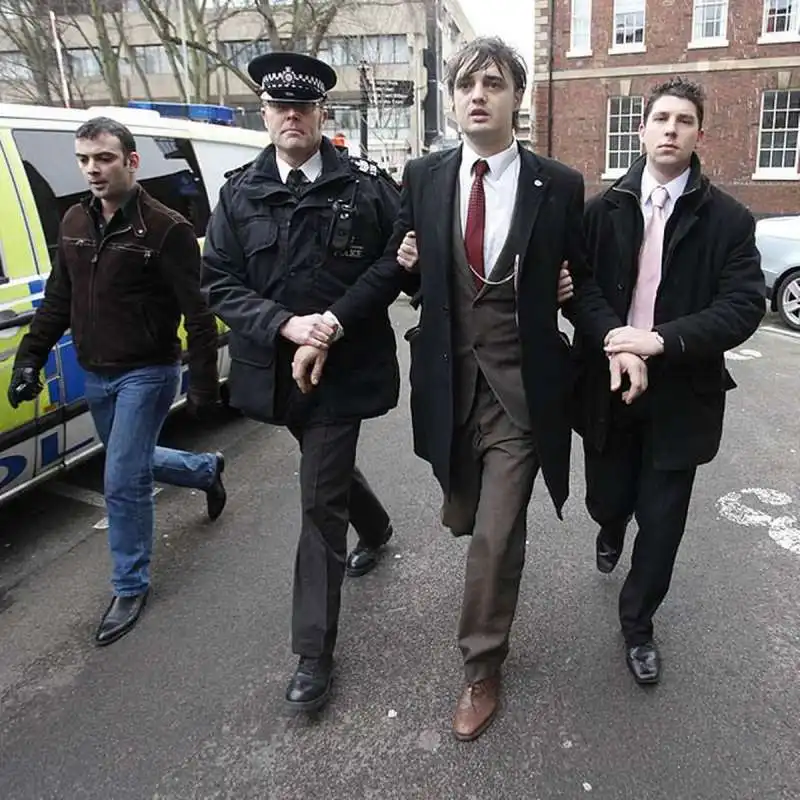 pete doherty arresto