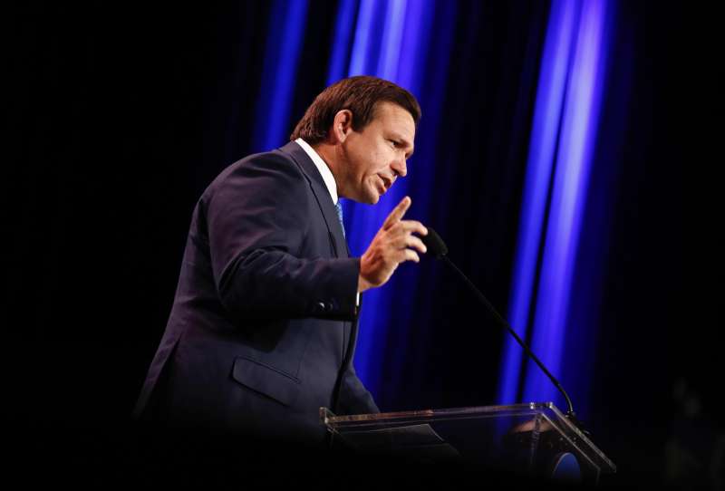 ron desantis alla jewish coalition annual leadership meeting di las vegas 4